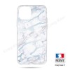 Coque compatible iphone 11 souple effet Marbre bleu - Crazy Kase